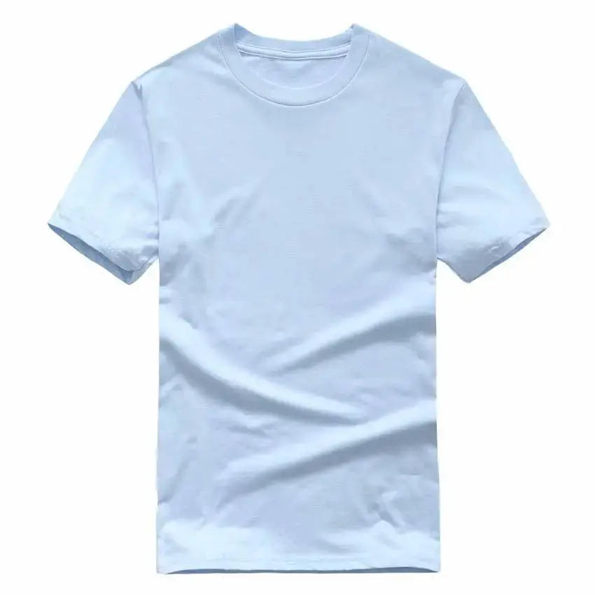 2024 New Solid color T Shirt Mens Black And White 100% cotton T-shirts Summer Skateboard Tee Boy Skate Tshirt Tops European size NovaCart