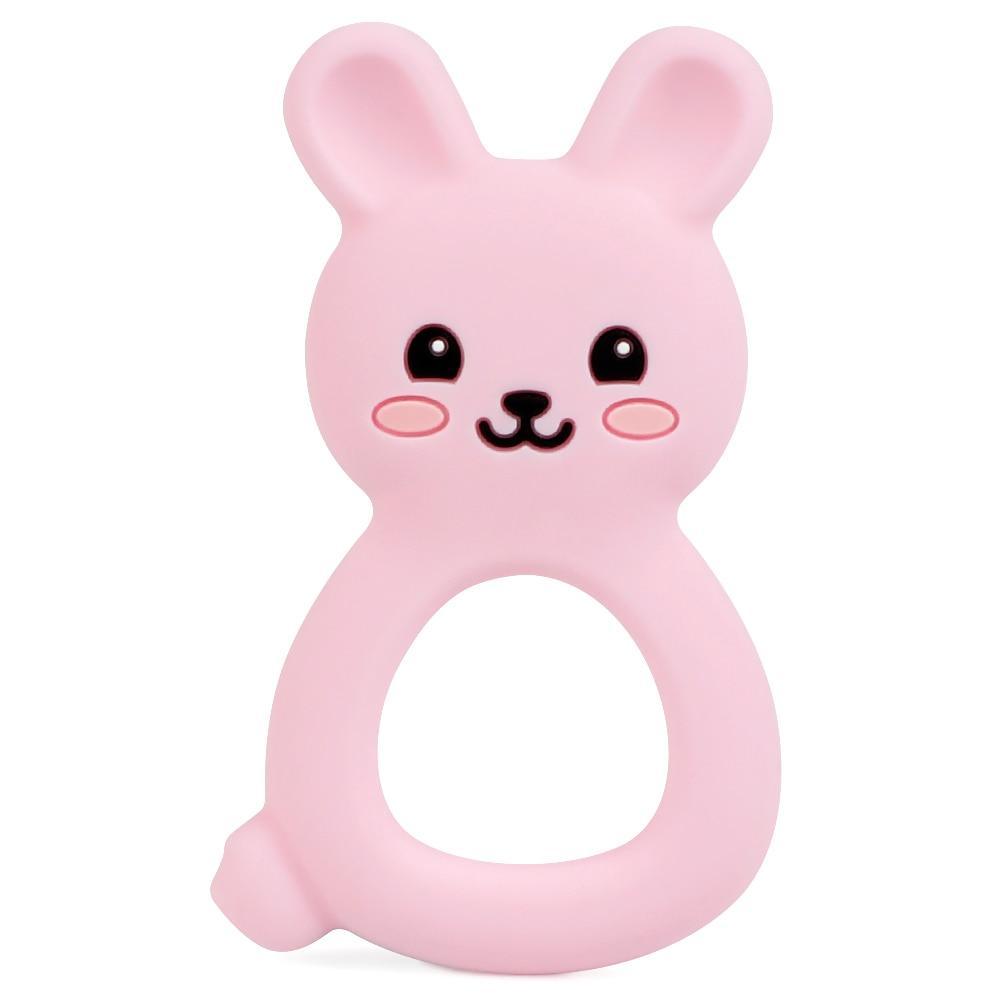 New Animal Style Baby Silicone Teether Food Grade Toys Teething Nursing Silicone BPA Silicone Teether Stevvex