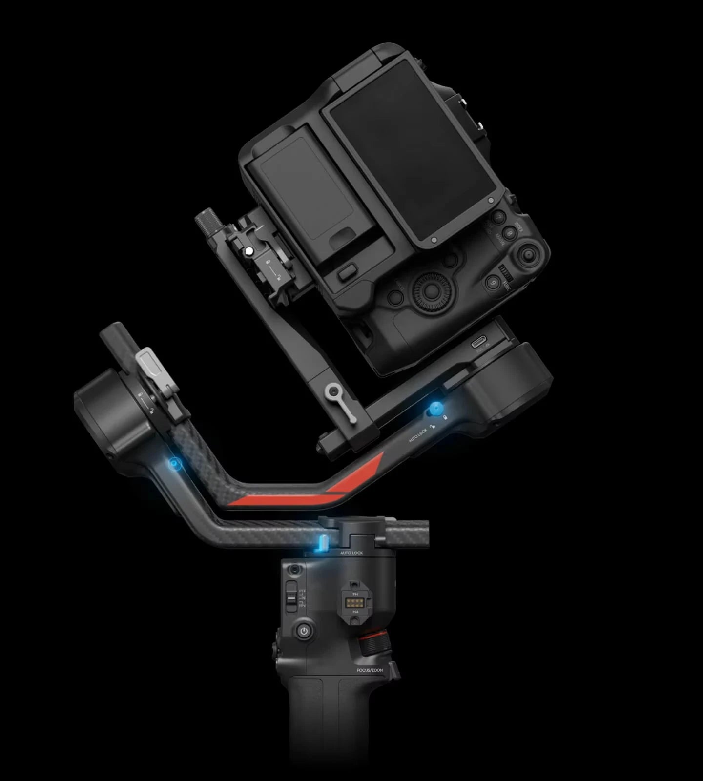 Original New Camera Handheld Stabilizer for D JI Ronin RS4 Pro Combo Supports Dual Focus&Zoom Motors Gimbal NovaCart