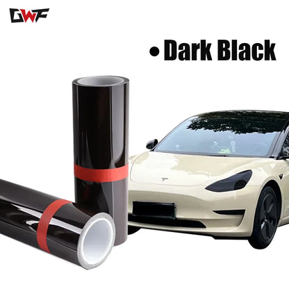 GWF 0.3*10 Vinyl Tpu Headlight Film Grey Photochromic Color Change TPH Car Headlight Film Piece NovaCart