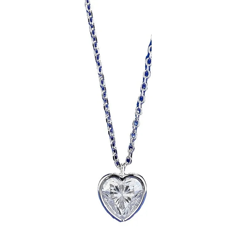 New S925 Silver Inlaid Full Flower European and American Popular Women's Necklace Wedding Jewelry NovaCart