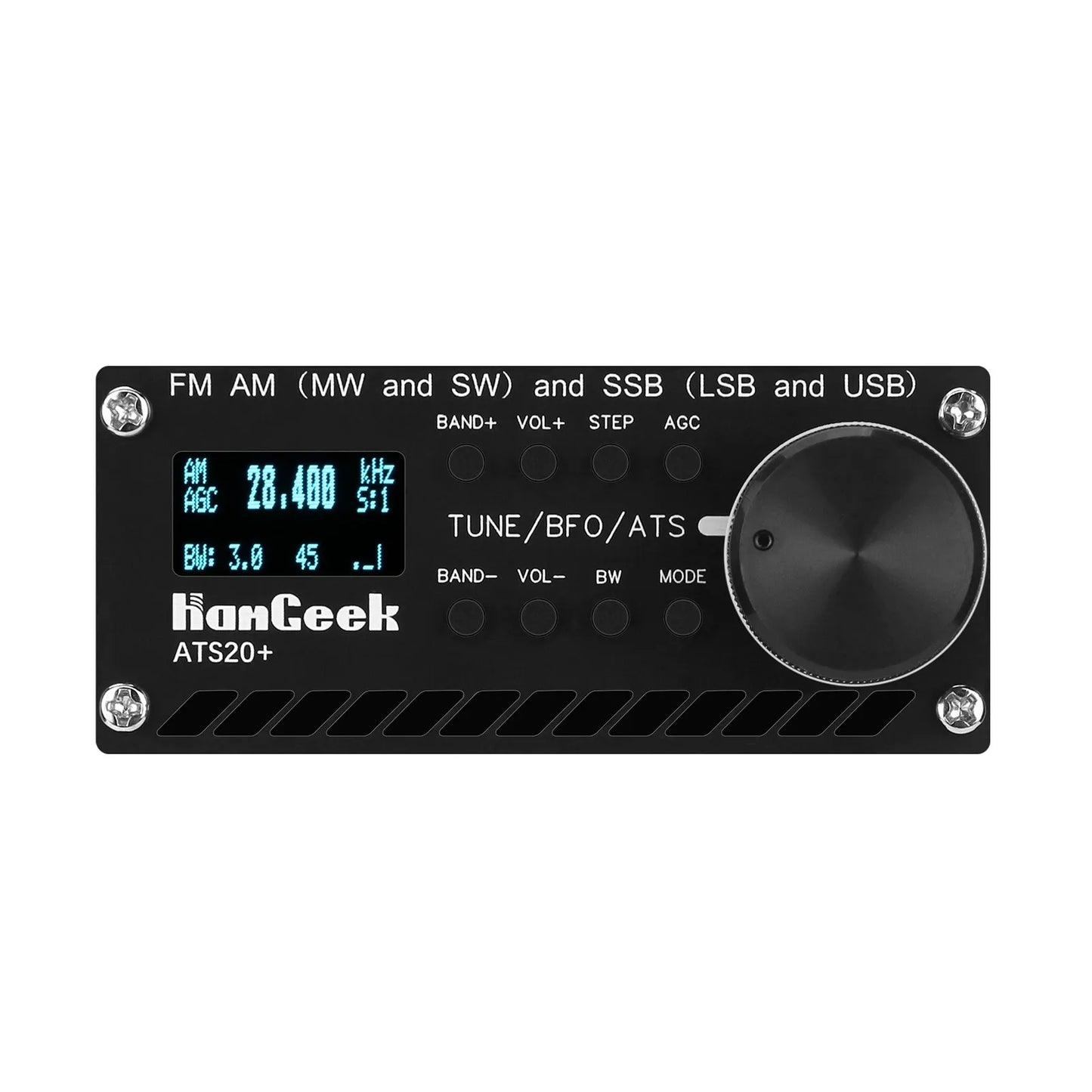 ATS-20+ Plus ATS20 V2 SI4732 Radio Receiver DSP SDR Receiver FM AM (MW and SW) and SSB (LSB and USB) NovaCart