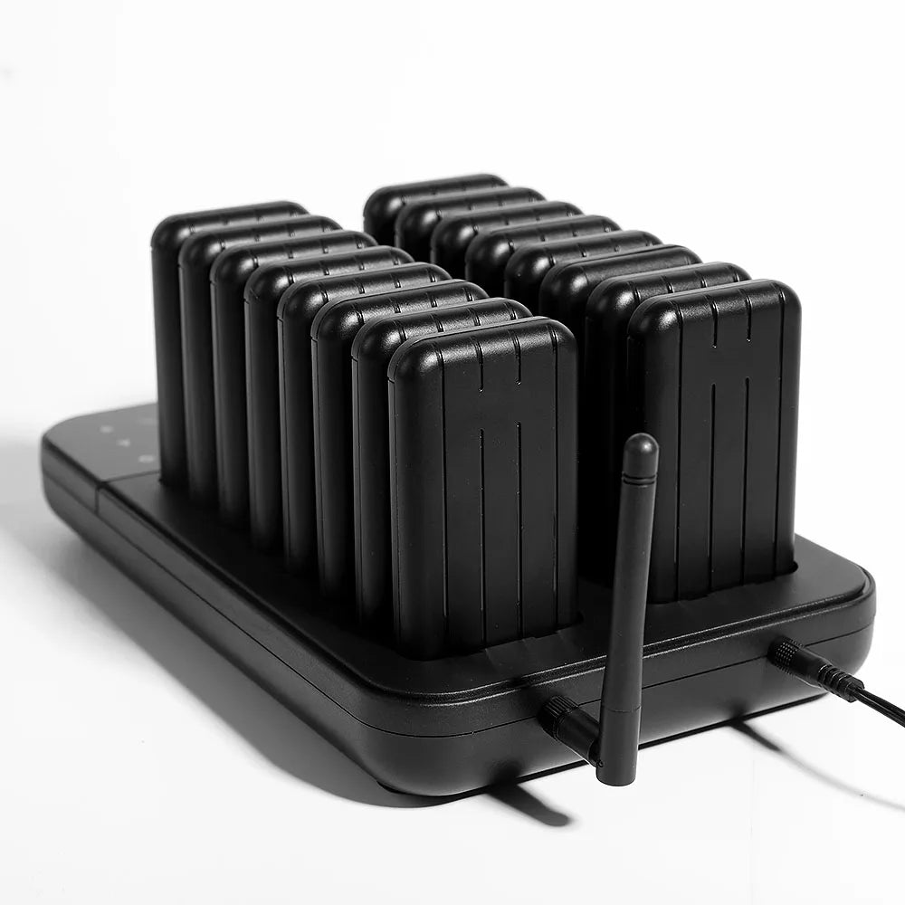 Factory Direct Wireless Waiter Calling System QC160 Coaster Pagers for Restaurants Use NovaCart