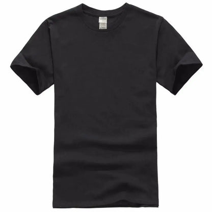 2024 New Solid color T Shirt Mens Black And White 100% cotton T-shirts Summer Skateboard Tee Boy Skate Tshirt Tops European size NovaCart