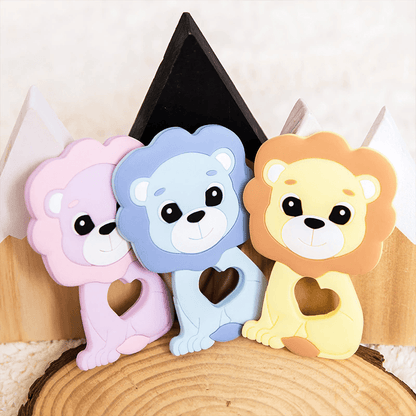 New Sets Baby Silicone Teether Rodent Silicone Animal Fox Teeth Chew Children Goods Stevvex