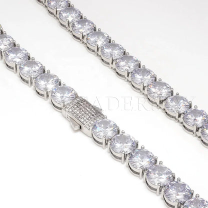 Cadermay 10mm D VVS Moissanite Diamond Iced Out Rapper Jewelry Personal  Fashion Pendant Necklace Link Chain NovaCart