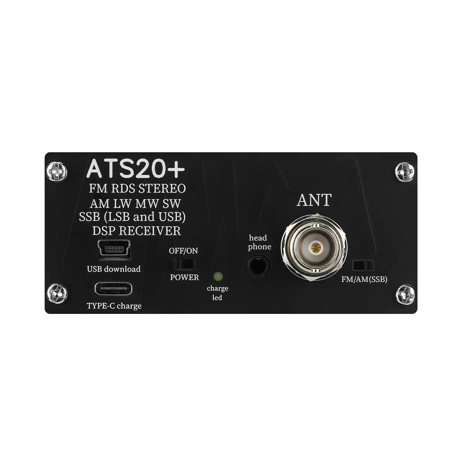 ATS-20+ Plus ATS20 V2 SI4732 Radio Receiver DSP SDR Receiver FM AM (MW and SW) and SSB (LSB and USB) NovaCart
