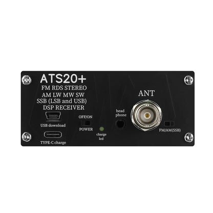 ATS-20+ Plus ATS20 V2 SI4732 Radio Receiver DSP SDR Receiver FM AM (MW and SW) and SSB (LSB and USB) NovaCart