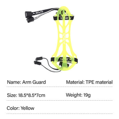 SPG Arm Guard Archery Traditional Recurve Takedown Bow Forearm Protective Gear Adjustable Outdoor Target Shooting Arms Protector NovaCart