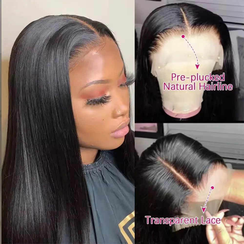 Cheap Vietnamese Raw Human Hair 360 HD Lace Frontal Wigs Short Bone Straight 13x6 Hd Human Hair Lace Front Wig for Black Women NovaCart