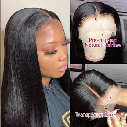 Cheap Vietnamese Raw Human Hair 360 HD Lace Frontal Wigs Short Bone Straight 13x6 Hd Human Hair Lace Front Wig for Black Women NovaCart