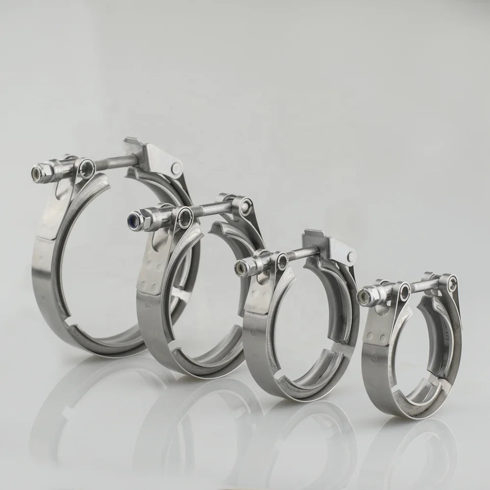 Stainless Steel Pipe Clamp with V Band Connection Made in Guangdong NovaCart