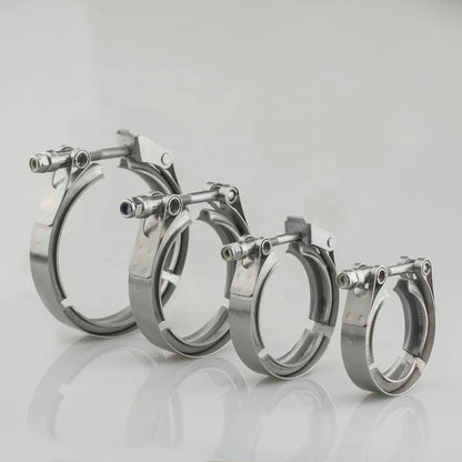 Stainless Steel Pipe Clamp with V Band Connection Made in Guangdong NovaCart