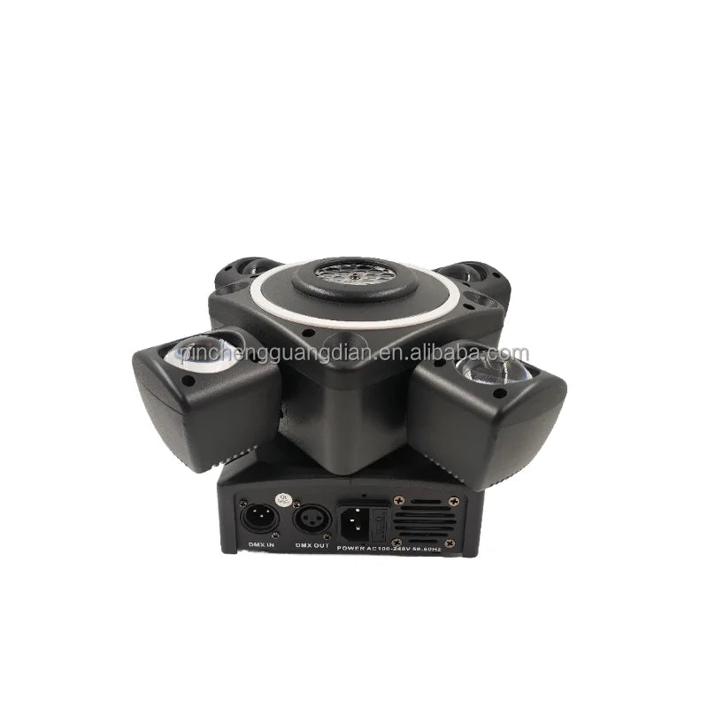 Ultra Affordable Mini 90W 4 Arms Beam Kaleidoscope Halo Strobe Laser 5In1 Dmx Moving Head Disco Effect Light NovaCart