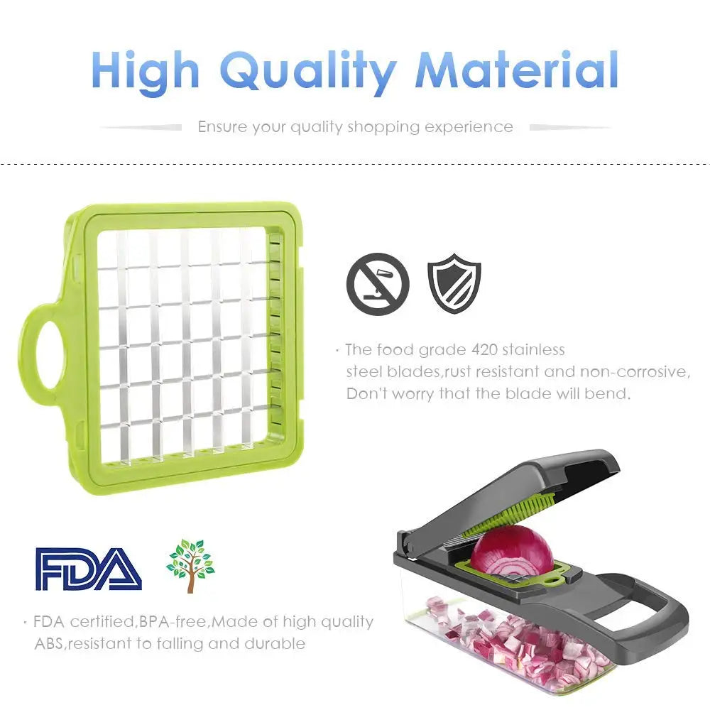 Vegetable Chopper Multifunctional Grater Cutter Kitchen Accessories Manual Fruit Slicer Potatos Shredders Cheese Onions Slicers NovaCart