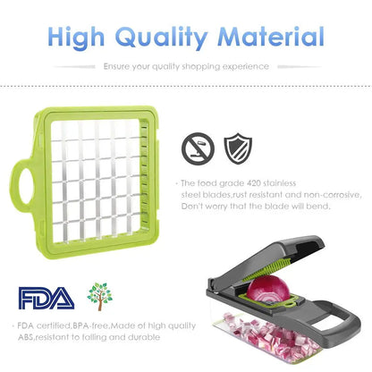 Vegetable Chopper Multifunctional Grater Cutter Kitchen Accessories Manual Fruit Slicer Potatos Shredders Cheese Onions Slicers NovaCart