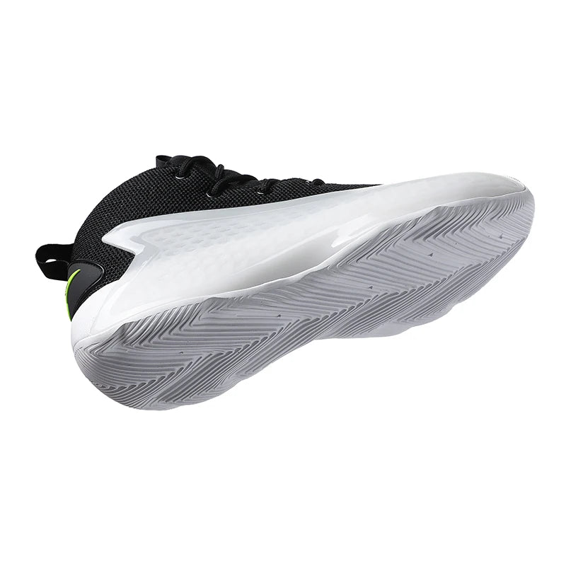 Basketball Boots Men Women Mid Cut Hook Loop Basket Sport Sneakers Cushioned Breathable Training Shoe NovaCart
