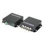 Fiber Optic Video Converter CCTV SM Single Fiber 4 Channel RS485 Return Data NovaCart