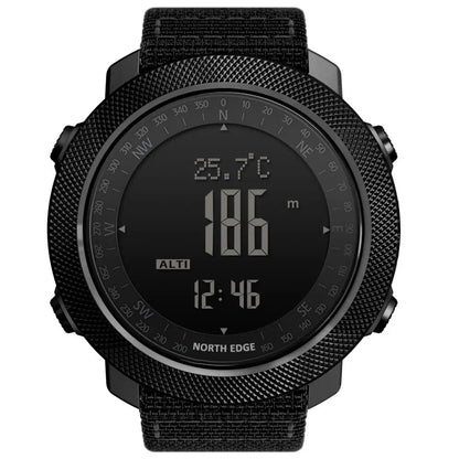 NORTH EDGE Men's sport Digital watch Hours Running Swimming Military Army watches Altimeter Barometer Compass waterproof 50m NovaCart