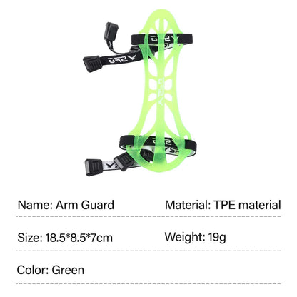 SPG Arm Guard Archery Traditional Recurve Takedown Bow Forearm Protective Gear Adjustable Outdoor Target Shooting Arms Protector NovaCart