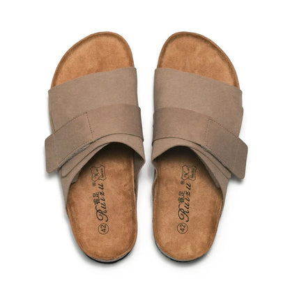 New Products Men's Sandals Cork Ladies Slippers Women's Beach Sandals and Slippers Student Sandals Beach Shoes Men's Shoes NovaCart