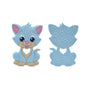 Baby Teethers Cartoon Animal Baby Teething Toy Penguin Silicone Teether Unicorn Pendant Raccoon Accessories Stevvex
