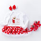 Cute Deer Christmas Costumes For Kids Long Sleeve Baby Girl Clothes Set Unique Design Perfect For Kids Stevvex