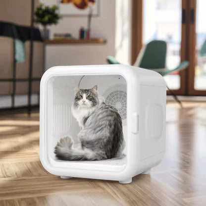 2025 Professional Cat Drying Box Large Space Automatic Pet Fast Drying Room Pet Bathing Machine NovaCart