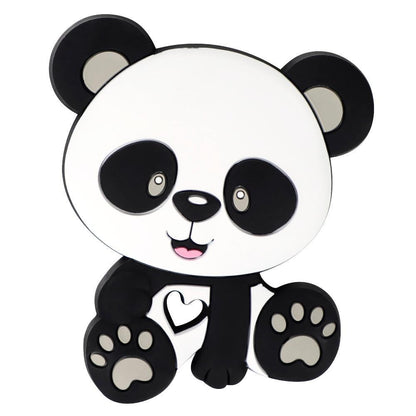 Baby Silicone Teethers BPA Free Teething Toy Animal Dog Koala Owl Elephant Baby Ring Teether Silicone Beads For Kids and Baby Stevvex