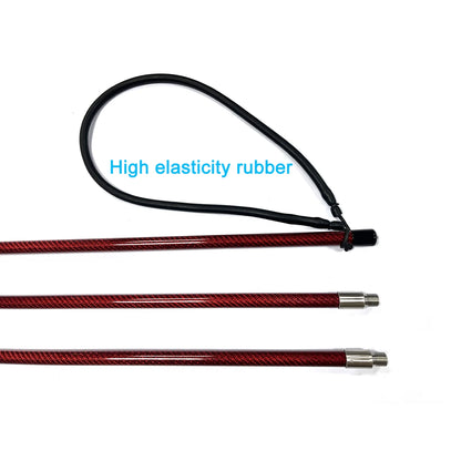 7' Travel Carbon Fibre Diving Spears Fishing Gun Accessoris Open 1 Prong Single Barb Tip for Hunting NovaCart