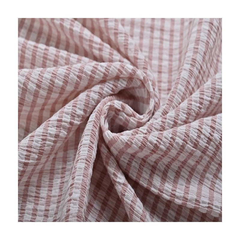 HENGANHUACE D858 Custom Color Polyester Cotton Soft Crepe Crinkle Fabric for Garment & Home Textile-Make to Order NovaCart