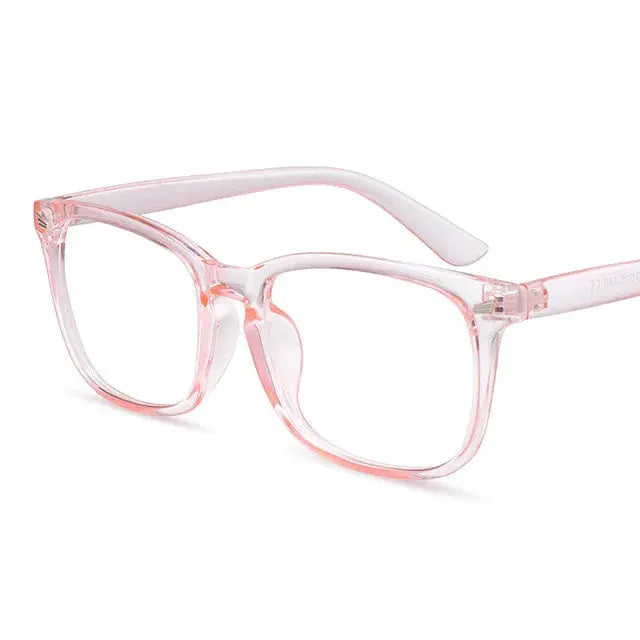 Fashion unisex Square glasses plain glasses full frame glasses for men and women radiation protection Optical glasses NovaCart