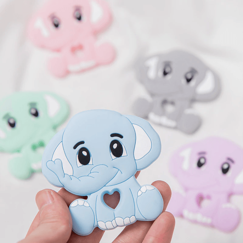 New Sets Baby Silicone Teether Rodent Silicone Animal Fox Teeth Chew Children Goods Stevvex