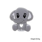 Silicone Teethers Food Grade Tiny Rod Teething Baby Shower Gifts Cartoon Animals Teether Let's Make 1pc Stevvex