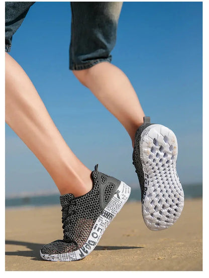 Hight Quality Summer Mens Casual Shoes Aqua Shoes Origin Air Mesh Sneakers Fashion Foam Sport Footwear Beach Shoes Water Shoes NovaCart