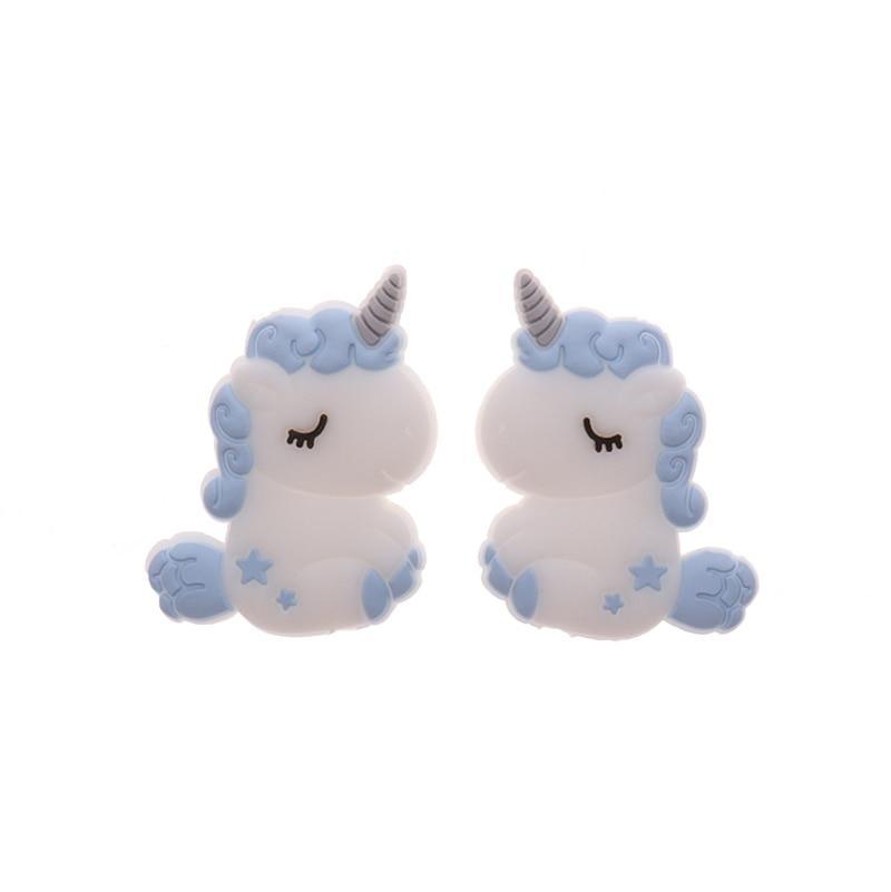 Silicone Unicorn Teether Beads Cute Cartoon Rodent BPA Free Baby Teething Toy For Baby and Kids Stevvex
