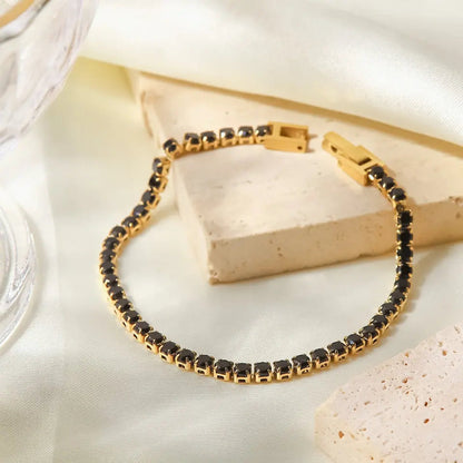 Multi Color Zirconia Bracelets LUNAR VINES