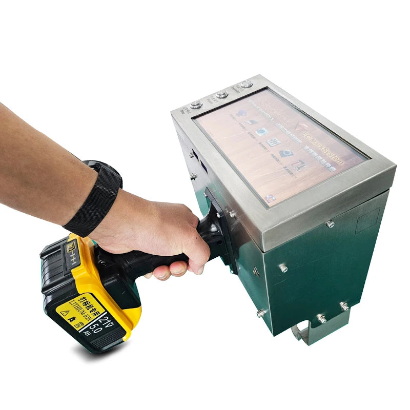 Chinese Factory 120*30 mm CNC Handheld Dot Peen Vin Number Marking Machine Used Metal Engraving Machine Steel Engine Motor Core NovaCart
