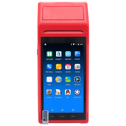 Newpas Android 8.1 Pda Android Pos System for Taxi to Print Ticket Mini Portable Mobile Pos Built-in 58mm Bt Thermal Printer NovaCart