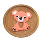 1pc Unique Baby Koala Silicone Teether Teething Chew Toy   Nursing Tool Pendant Food Grade Silicone Stevvex