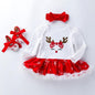 Cute Deer Christmas Costumes For Kids Long Sleeve Baby Girl Clothes Set Unique Design Perfect For Kids Stevvex