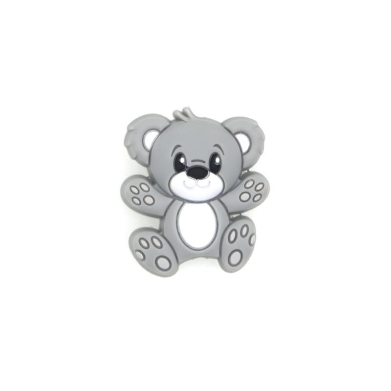 Mini Bear Silicone Beads Baby Dummy Cartoon Pacifier Toy Accessories For Kids And Babies Stevvex