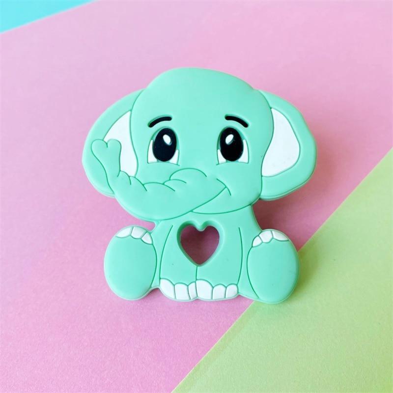 Silicone Elephant Animal Newborn Teethers Toy Cartoon Children Perfect Gift For Baby Boys or Girls Stevvex