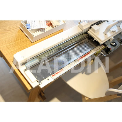 Recruiting Agents High Quality Hand-Operated Jacquard Scarf Making Fabric Weaving Wool Sweater Flat Knitting Machine NovaCart