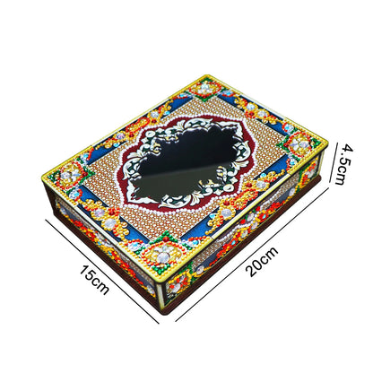 SONGWOO Wholesale Hot Selling DIY Custom Diamond Painting Kit Jewelry Necklace Ring Rhinestone Art Mandala Mirror Storage Box NovaCart