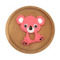 1pc Unique Baby Koala Silicone Teether Teething Chew Toy   Nursing Tool Pendant Food Grade Silicone Stevvex