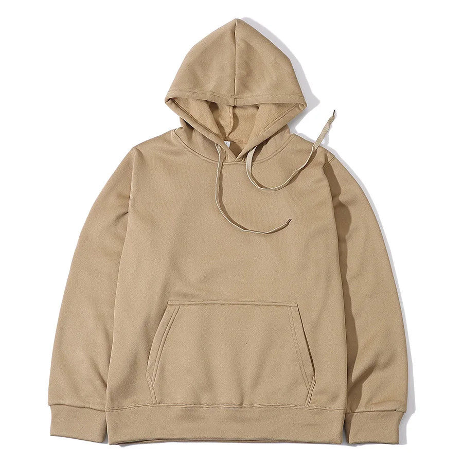 Hoodies Sweatshirts Men Woman Fashion Solid color Red Black Gray Pink Autumn Winter fleece Hip Hop Hoody Male Brand Casual Tops NovaCart