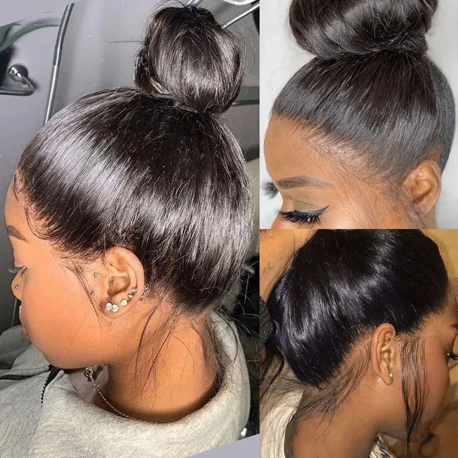 Cheap Vietnamese Raw Human Hair 360 HD Lace Frontal Wigs Short Bone Straight 13x6 Hd Human Hair Lace Front Wig for Black Women NovaCart