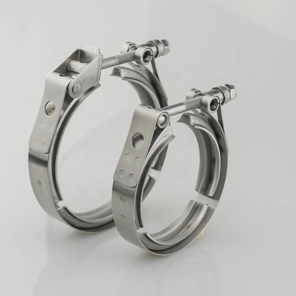 Stainless Steel Pipe Clamp with V Band Connection Made in Guangdong NovaCart