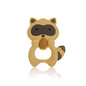 Silicone Raccoon Animal Cartoon Teether  Food Grade Chewable  Teething Toddle Safe For Baby And Perfect Gift For Babies Stevvex